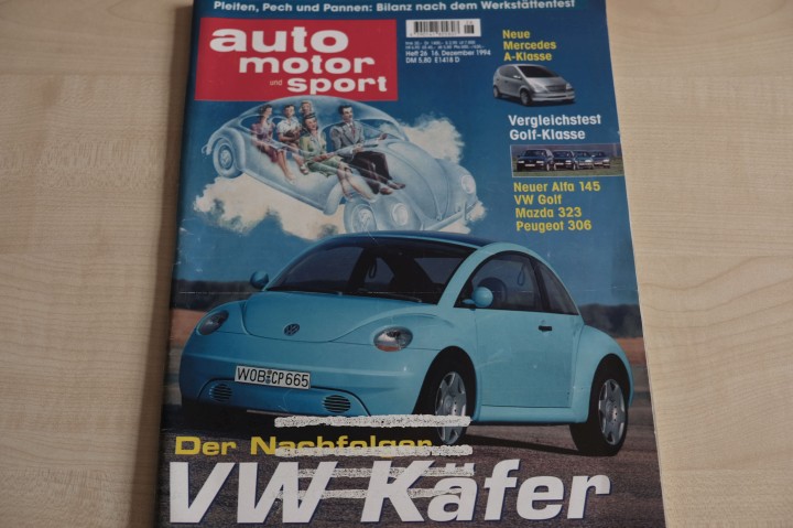 Deckblatt Auto Motor und Sport (26/1994)